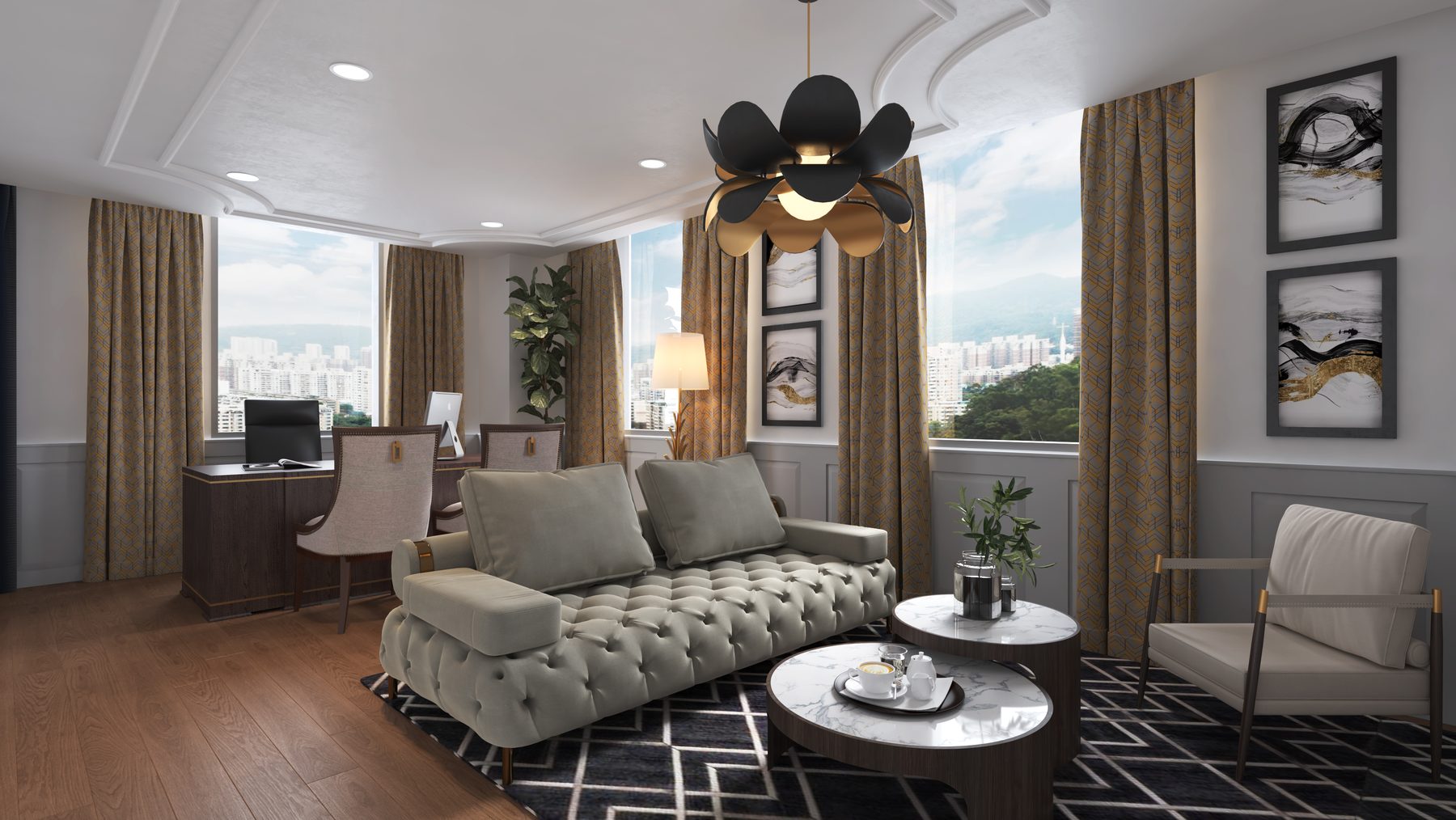 Comfortable private consultation room
