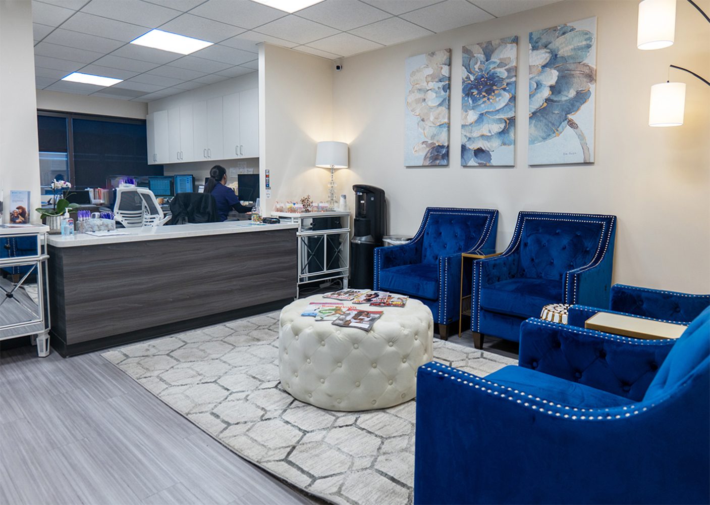 Welcoming IRFC patient lounge